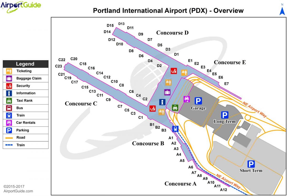 ramani Portland airport